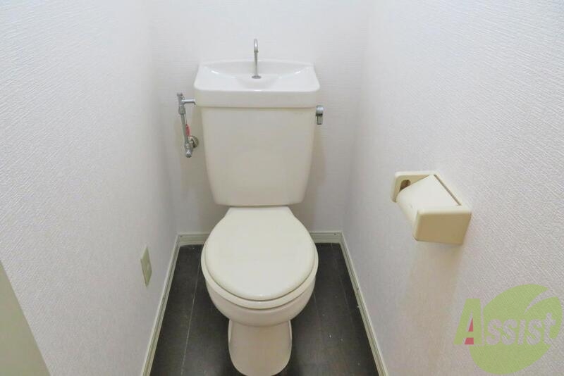 トイレ　トイレも広くて、のんびりできますね。