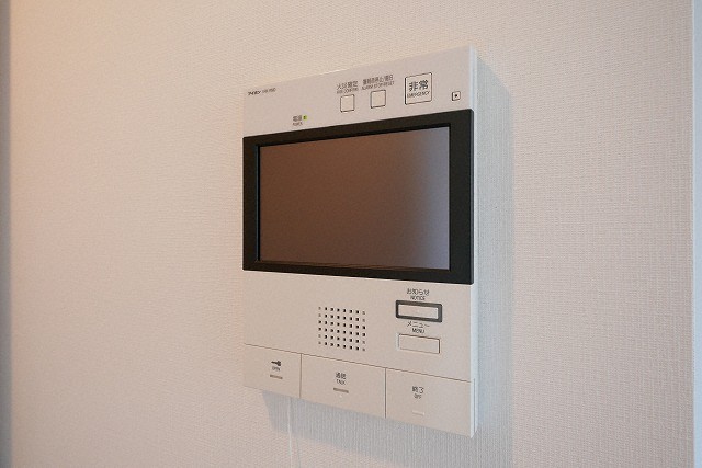 セキュリティ　モニター付きインターホンです