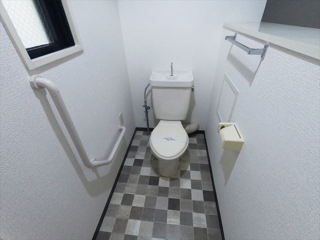 トイレ　清潔感のあるトイレです。
