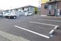 駐車場　駐車場に車を止められます
