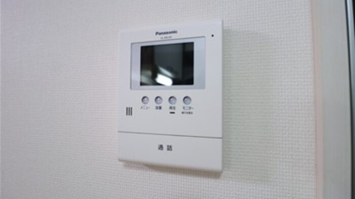 セキュリティ　モニター付きインターホンです