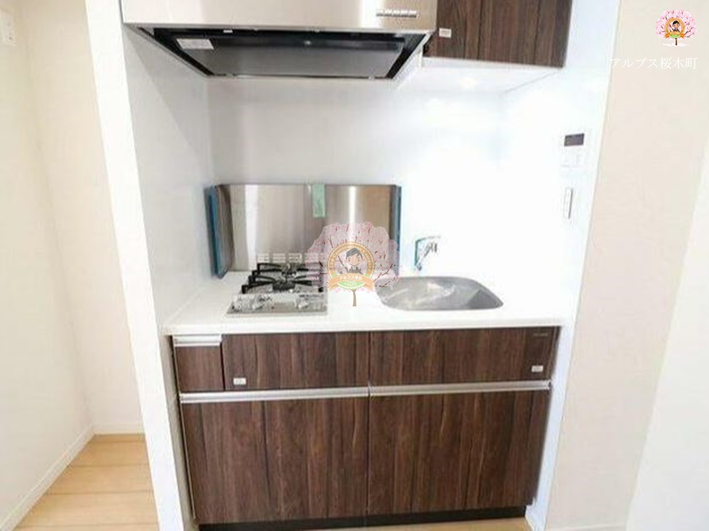 キッチン　反転タイプ・別部屋参考写真