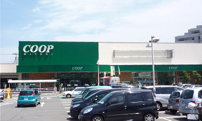 スーパー　COOP　MIYAGI新寺店（スーパー）まで453m