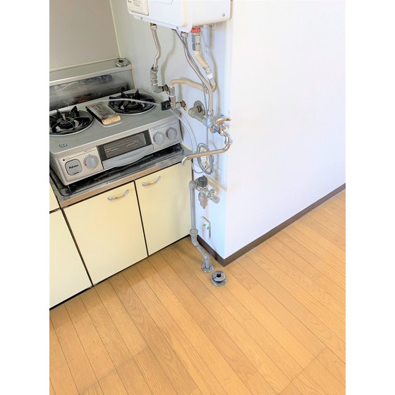 洗面設備　洗濯機置き場