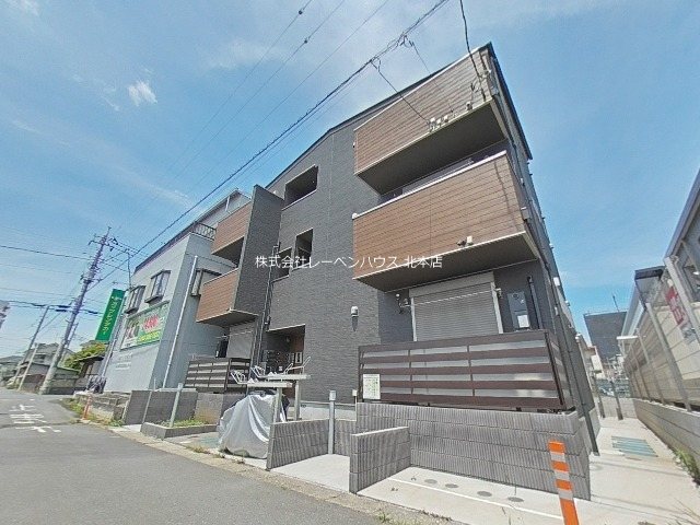 建物外観　レーベンハウス北本店へ　048-590-5757