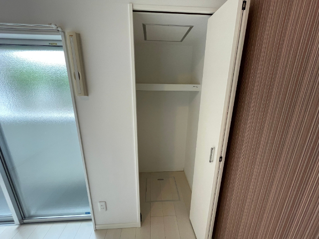 収納　半間の収納です。
