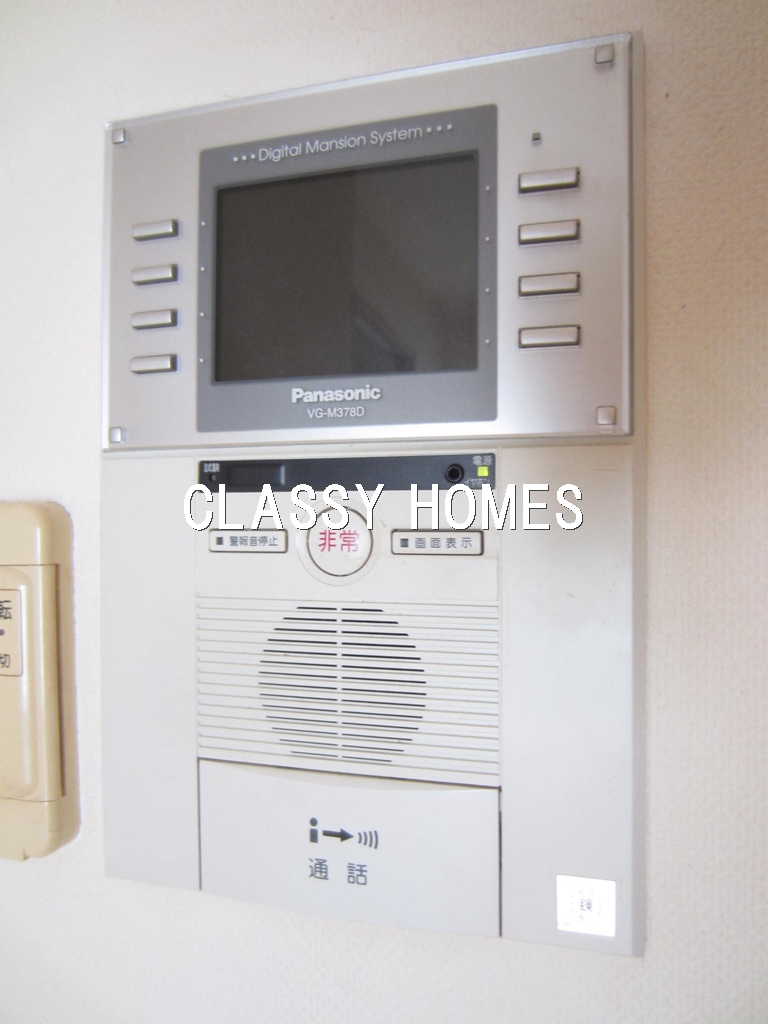 セキュリティ　2005年竣工　品川タワーフェイス：モニターフォン
