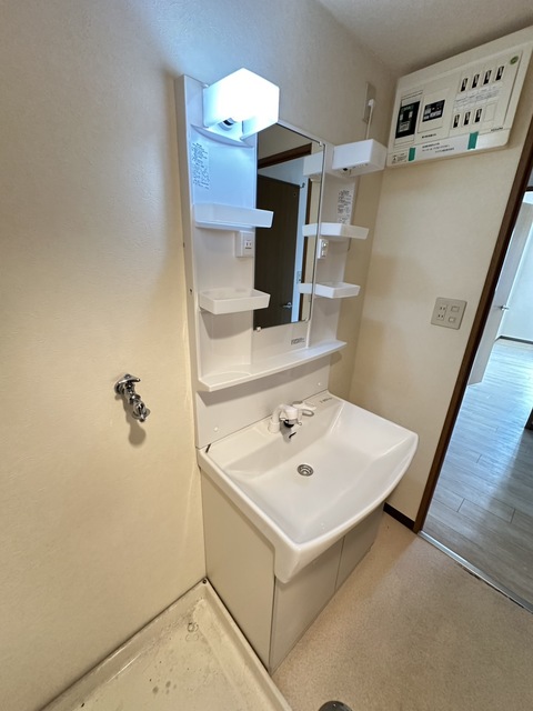 洗面設備　別部屋参考写真です