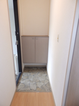 玄関　ゆったりとした玄関です