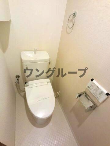 東武東上線 ときわ台駅 徒歩7分 5階建 築38年のトイレ写真