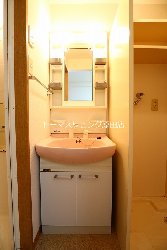洗面設備　202号室写真
