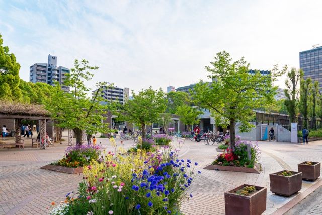 公園　江坂公園（公園）まで663m