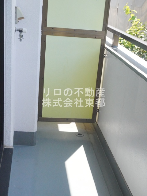その他　洗濯機置き場がバルコニーにあるのでお洗濯干すのが簡単です！