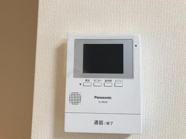 セキュリティ　カメラ付きインターホン（イメージ）