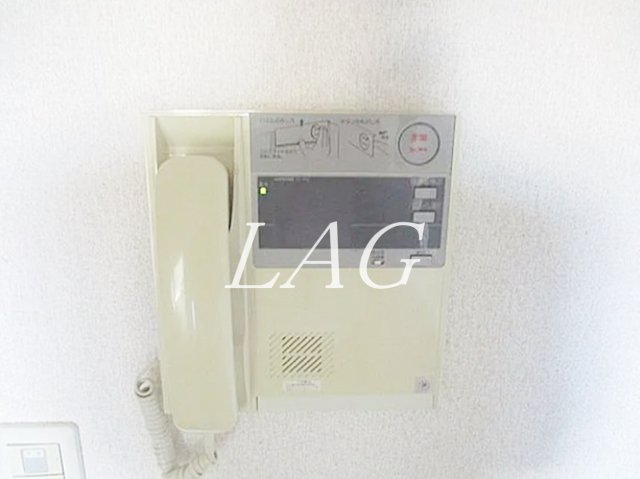 セキュリティ　モニター付インターフォンです。