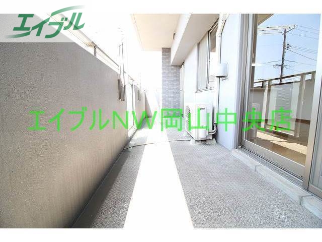 バルコニー　日当たり良好