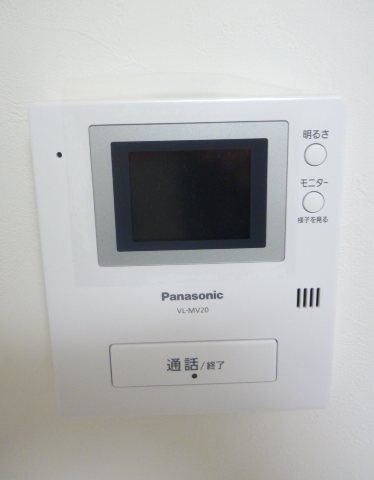 セキュリティ　モニター付きインターホン