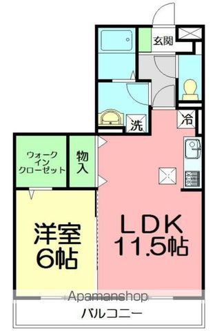 トネリコテラス 1の間取り写真