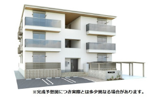 建物外観　RETORIA阪南町　外観パース