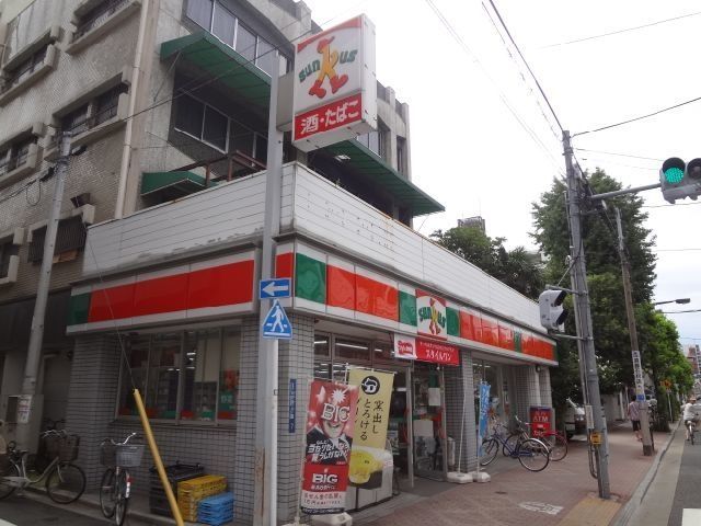 コンビニ　サンクス台東松が谷店（コンビニ）まで503m
