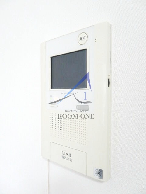 セキュリティ　モニター付きインターホンです。