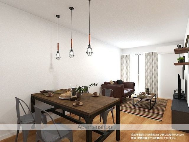 仙台市地下鉄東西線 卸町駅 徒歩18分 3階建 新築の居間写真