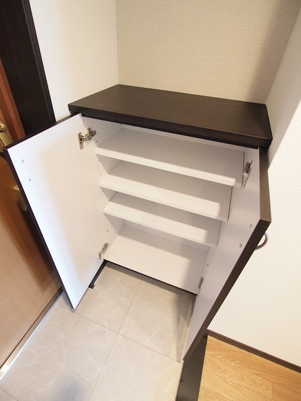 玄関　設備もしっかり