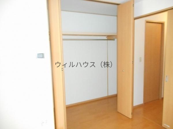 収納　クローゼット！