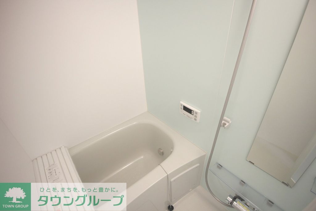 バス・シャワールーム　新築施工時の写真となります
