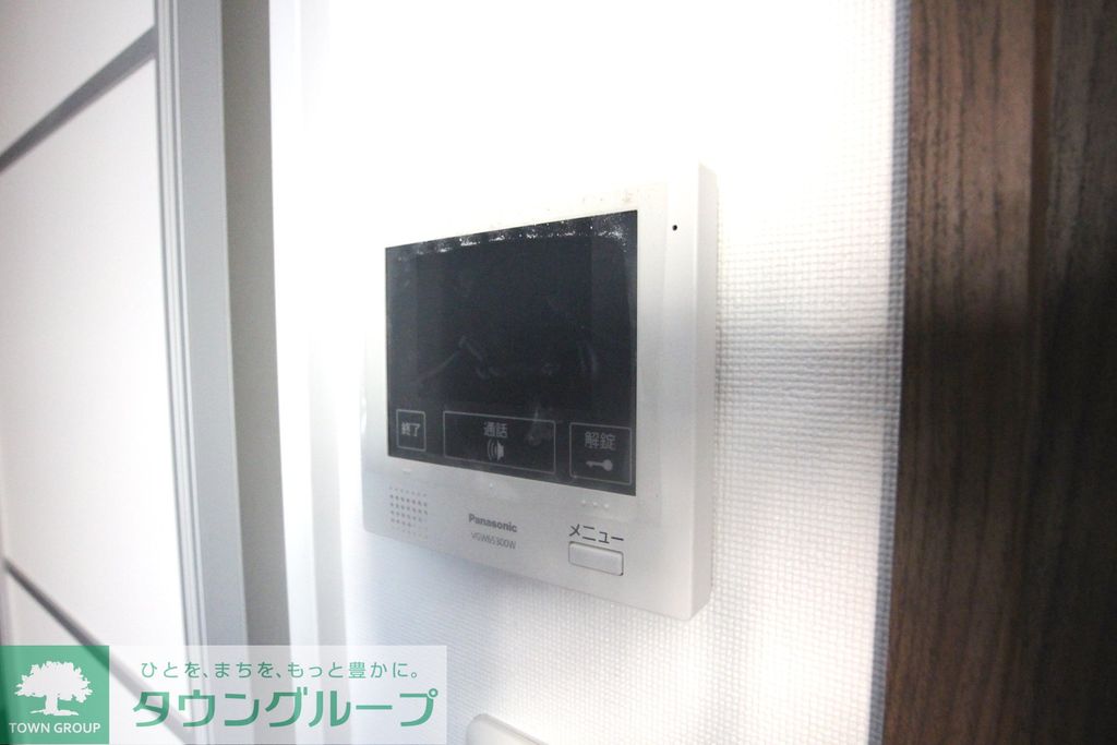 セキュリティ　新築施工時の写真となります