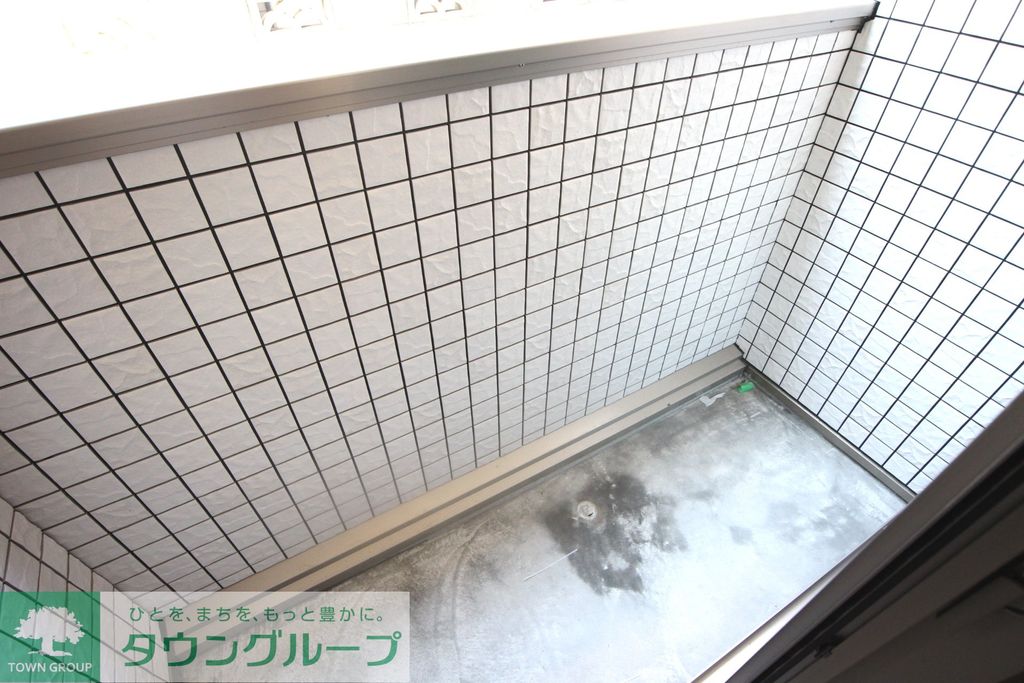 バルコニー　新築施工時の写真となります