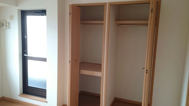 収納　たっぷりとした収納スペースです