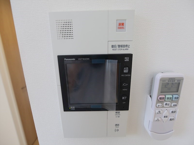 セキュリティ　ＴＶモニター付インターホン
