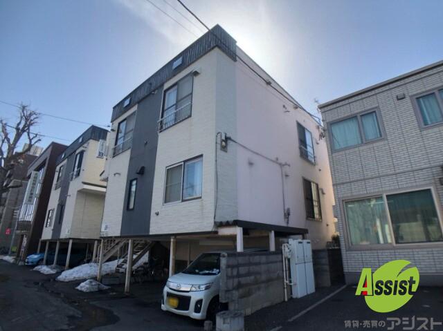 建物外観　札幌市北区北１９条西「コーポラス１９Ａ棟」