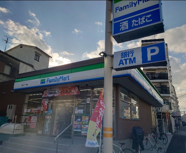 コンビニ　ファミリーマート 桃谷二丁目店（コンビニ）まで200m