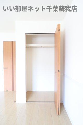 収納　十分な収納スペースがあります
