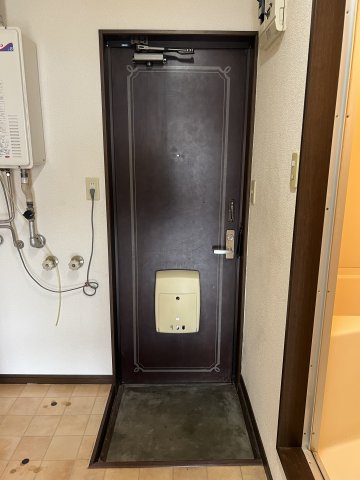 玄関　※同じタイプの間取です。実際の色や建具は異なります。