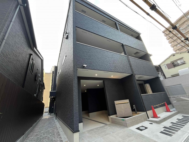 建物外観　落ち着いた雰囲気の外観です