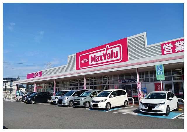 スーパー　マックスバリュ岡田店（スーパー）まで350m