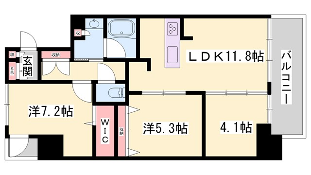 ケイマンの間取り写真