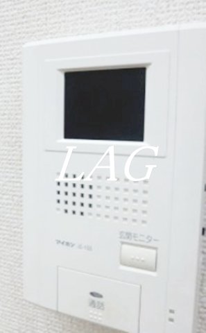 セキュリティ　モニター付きインターフォンです。