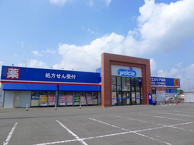 ドラックストア　ウエルシア真岡亀山店（ドラッグストア）まで1100m