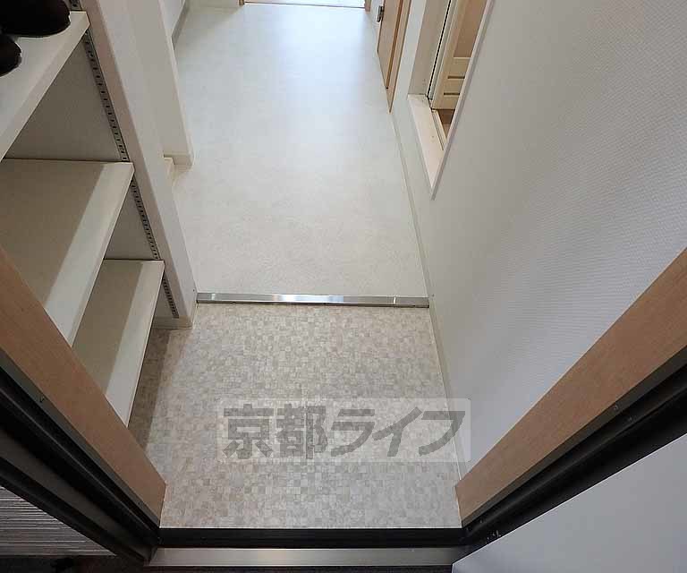 玄関　入りやすい玄関。