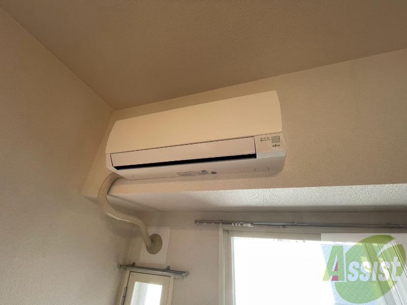 その他設備　エアコンがありますので夏でも快適に過ごせます！