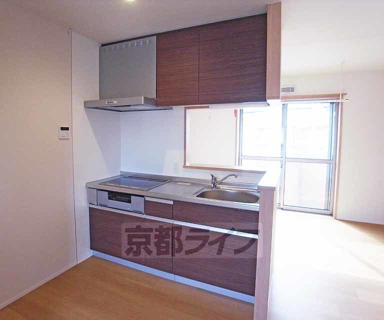 キッチン　お洒落なカウンターキッチンです
