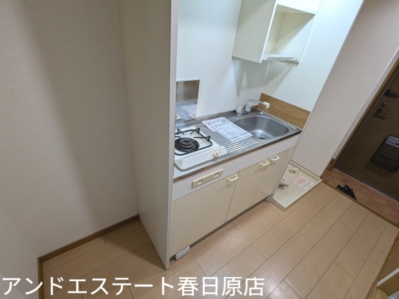 キッチン　ガスコンロ設置済み