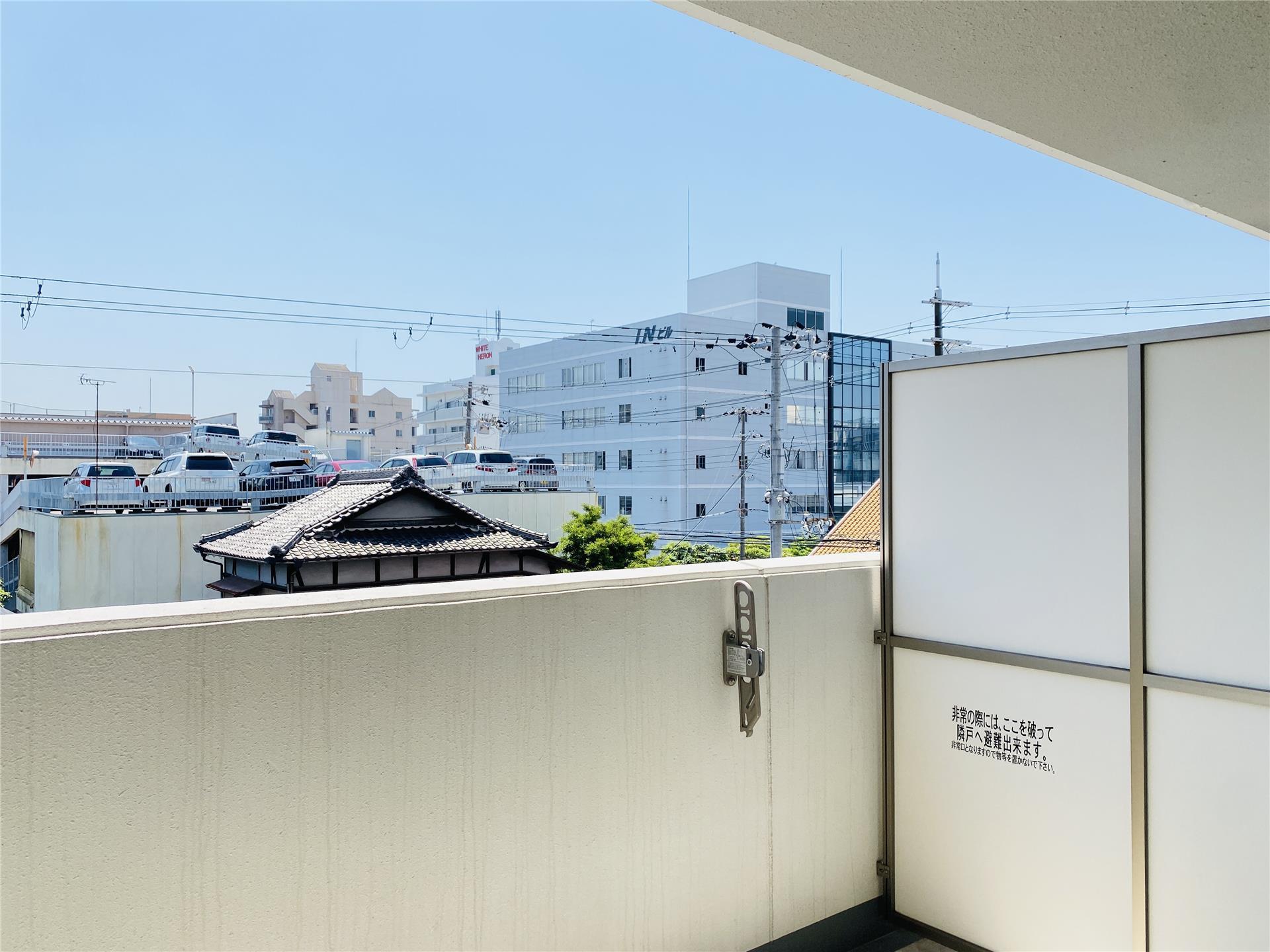 バルコニー　※同物件別室同タイプの写真です