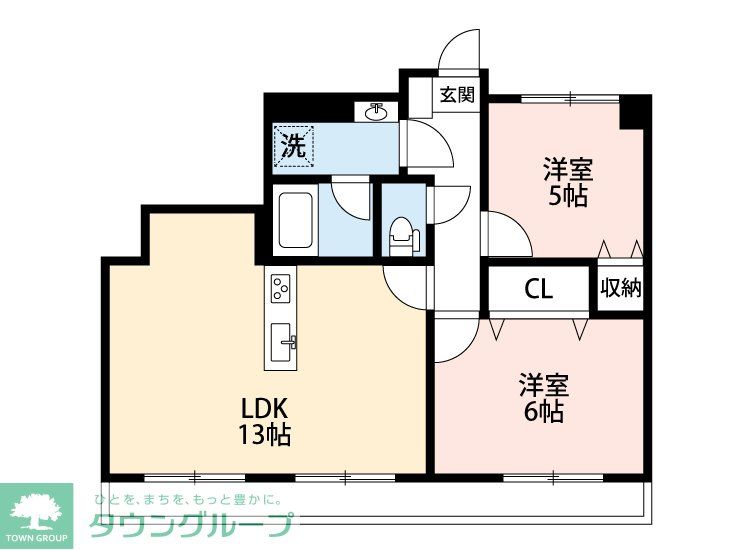 アメニティ市川の間取り写真