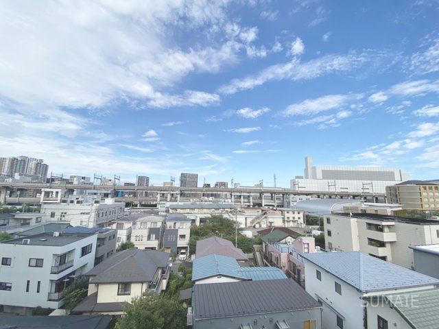 眺望　6階からの景色です！
