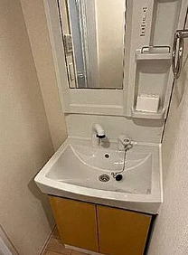 洗面設備　別タイプ部屋　参考写真です